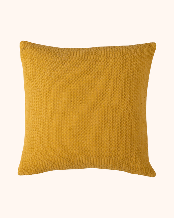 Lemon Zest Jacquard Cushion Cover